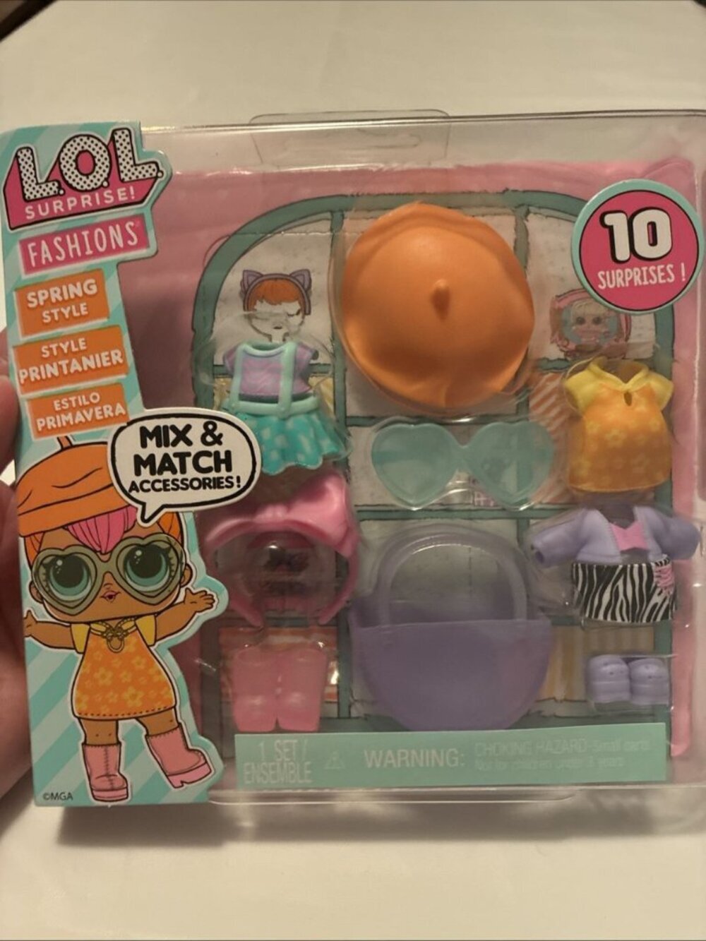 LOL Surprise Fashions pack SPRING STYLE 10 surprises mix & match accessories NEW